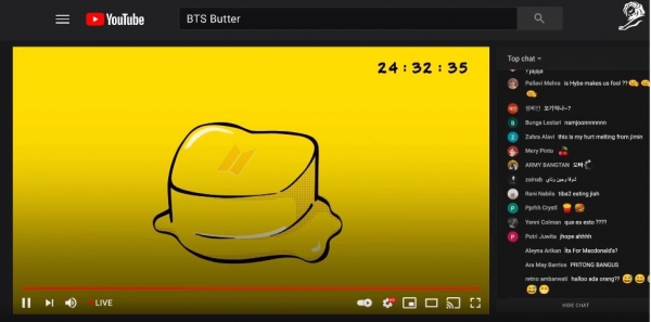 BTS 새 싱글 '버터'. ⓒCannes Lions