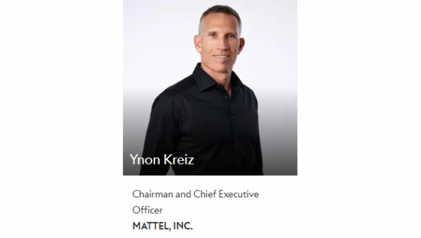 이논 크라이즈(Ynon Kreiz) 마텔 CEO. ⓒ칸 라이언즈