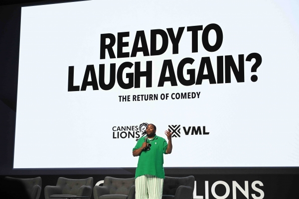 케넌 톰슨(Kenan Thompson) 배우 겸 프로듀서, SNL 캐스트 멤버. ©Cannes Lions