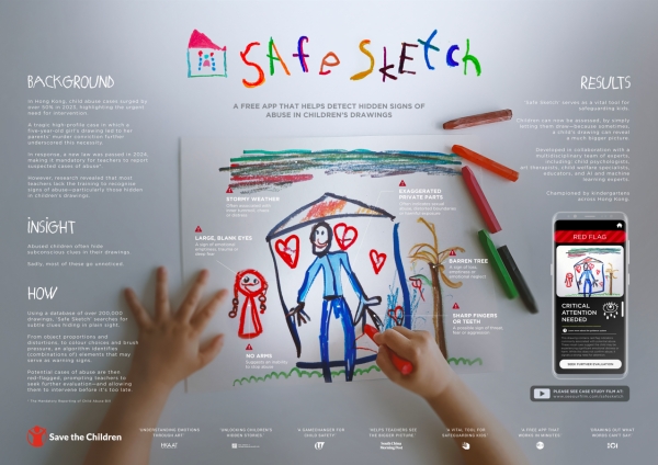 세이프 스케치(SAFE SKETCH). ⓒCANNES LIONS