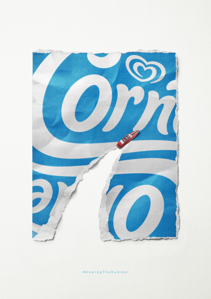 커네토(CORNETTO)와 롤라 멀렌로우(LOLA MullenLowe)의 여름을 찢어라(Unwrap The Summer) 캠페인. ⓒ칸라이언즈
