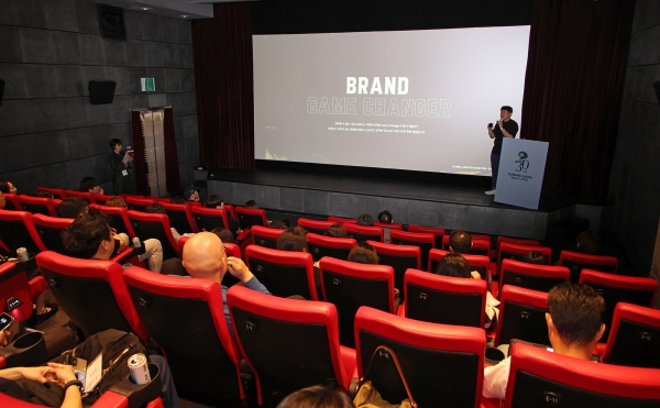 26일 서울 종로구 광화문 씨네큐브 2관에서 진행된 2025 칸라이언즈서울 마케터스 아카데미에서 60여명의 마케터들이 강연을 듣고 있다. ⓒ정상윤 기자
