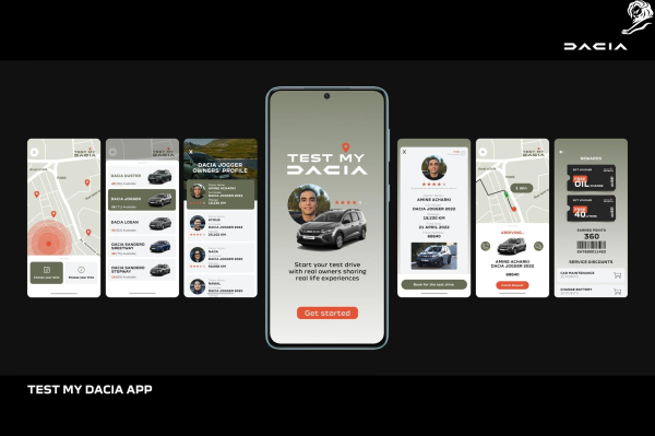 내차를 타보세요(Test my Dacia) 캠페인. ⓒCANNES LIONS