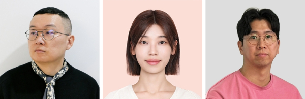 왼쪽부터 원재훈 1CD 대표, 윤아영 스튜디오좋 CD, 조용호 봄센 제작본부 본부장. ⓒ칸라이언즈서울