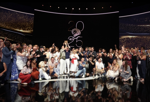 2025년 칸라이언즈 수상팀 모습. ⓒCANNES LIONS